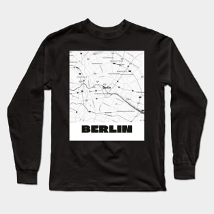 Berlin map Long Sleeve T-Shirt